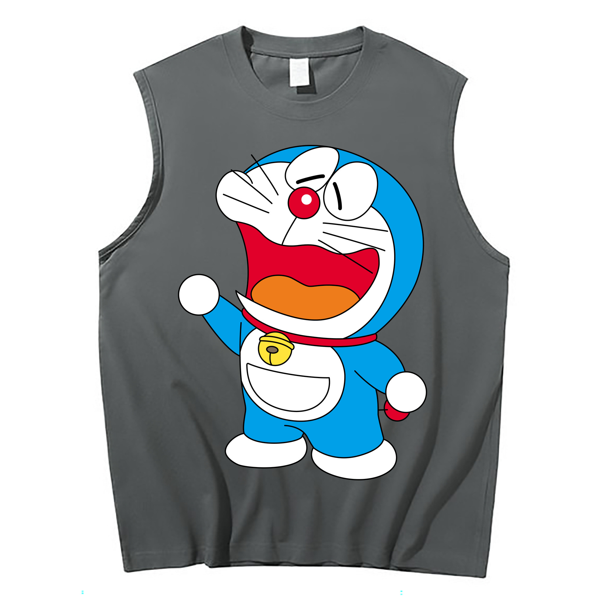 （画像用） ドラえもん Doraemon コットン100％タンクトップ（フロントプリント）